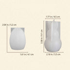 Solen Rib Bunny & Egg Silicone Mold Set