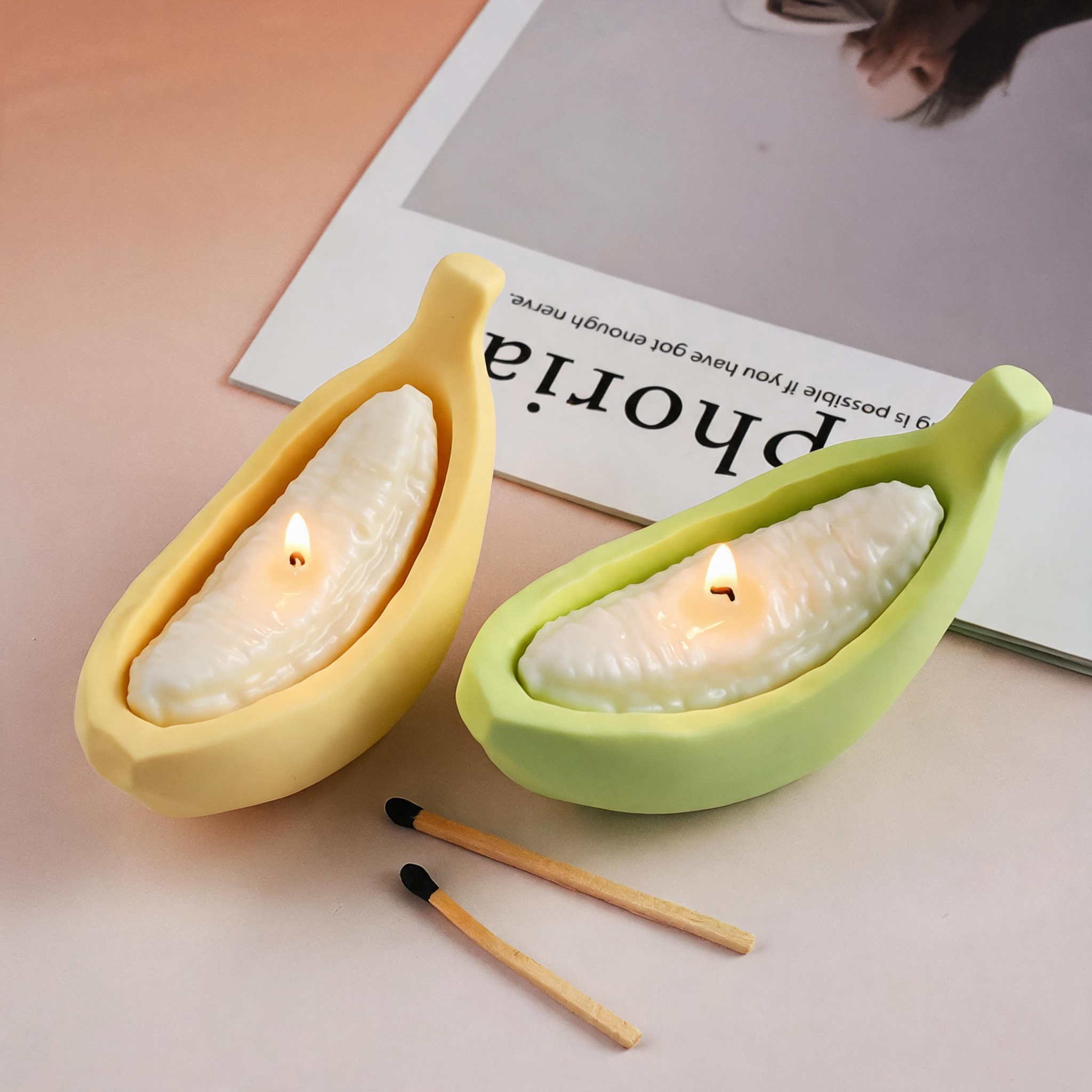 Kavel Nested Banana Silicone Mold Set
