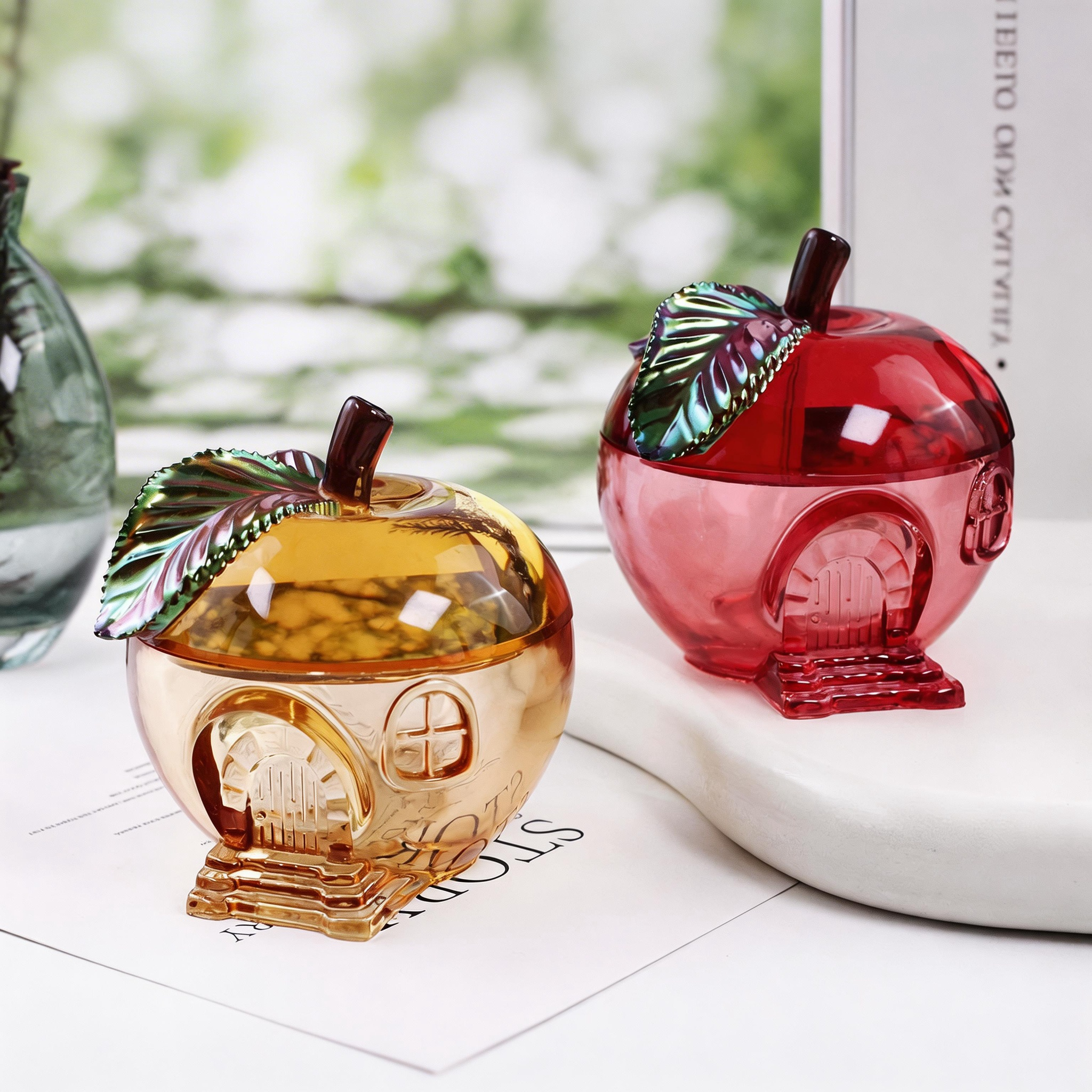 Pomelle Cottage Relief Storage Jar Silicone Mold Set