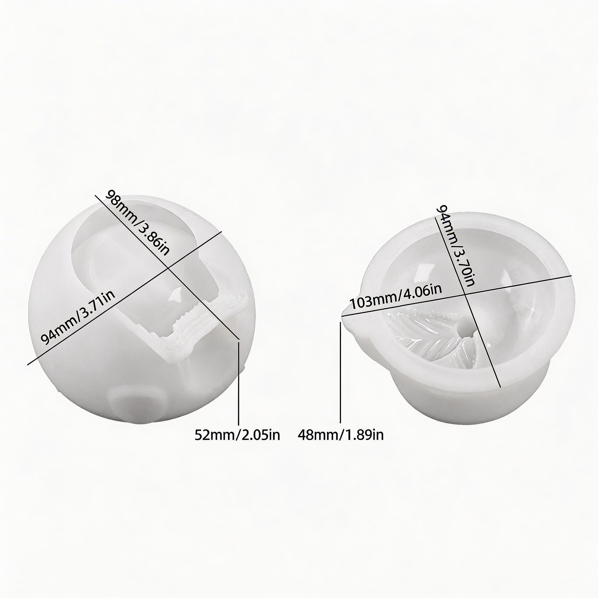 Pomelle Cottage Relief Storage Jar Silicone Mold Set