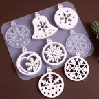Christmas Hanging Ornament Silicone Mold Set