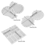 Halloween Pumpkin Silhouette Silicone Mold Set