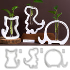Hollow Animal Test Tube Vase Silicone Molds