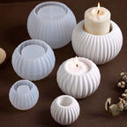 Strial Bulb Candle Cup Silicone Mold