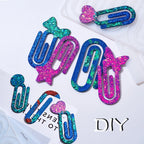 Paper Clip Bookmark Silicone Mold