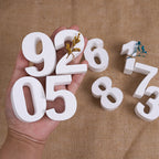 3D Number 0-9 Silicone Mold.