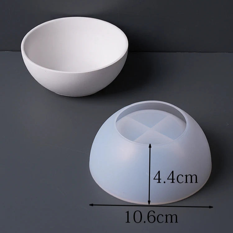 Round Bowl Shape Silicone Mold