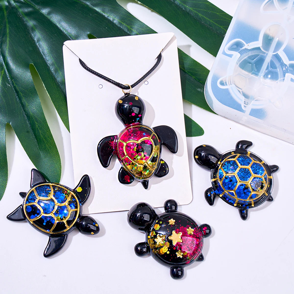 Marinu Round Sea Turtle Silicone Mold