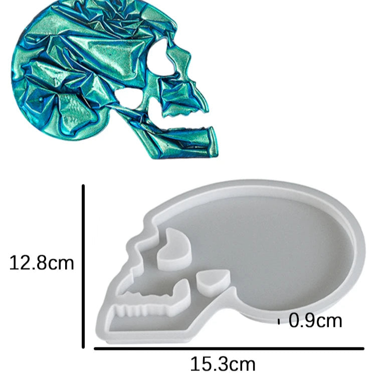 Skull Coaster Silicone Molds Set