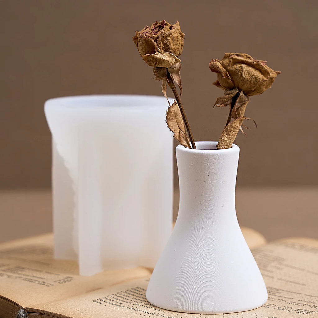 Petite Botanical Vase Silicone Mold