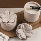 Floral Candle Cup Silicone Mold