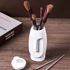 Abstract Face Vessel Vase Silicone Mold