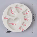 Tenderheart Mini Heart Silicone Mold