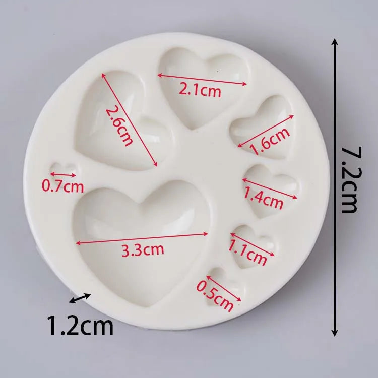 Tenderheart Mini Heart Silicone Mold