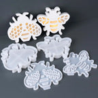 Bee Silhouette Lamp Silicone Mold