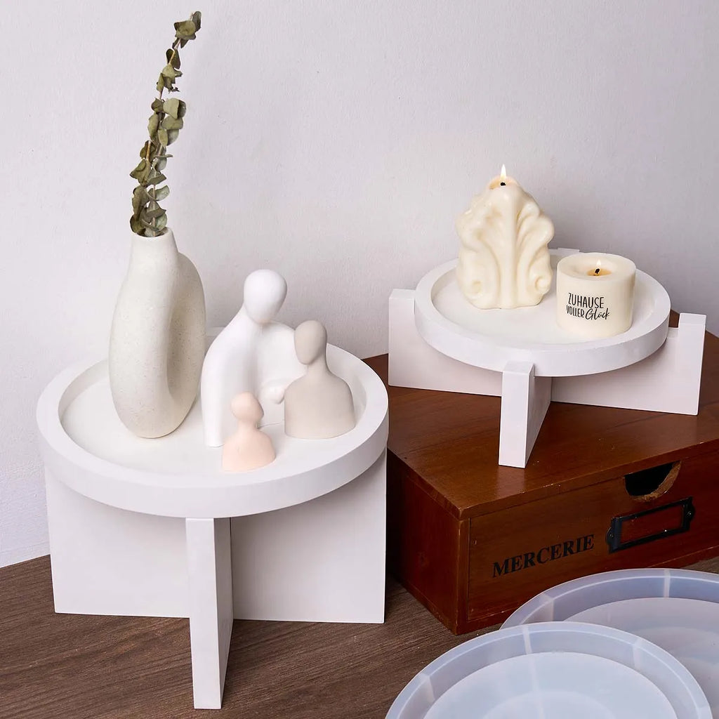 Round Display Shelf Silicone Mold.