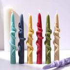 Twisted Snake Silicone Candle Mold