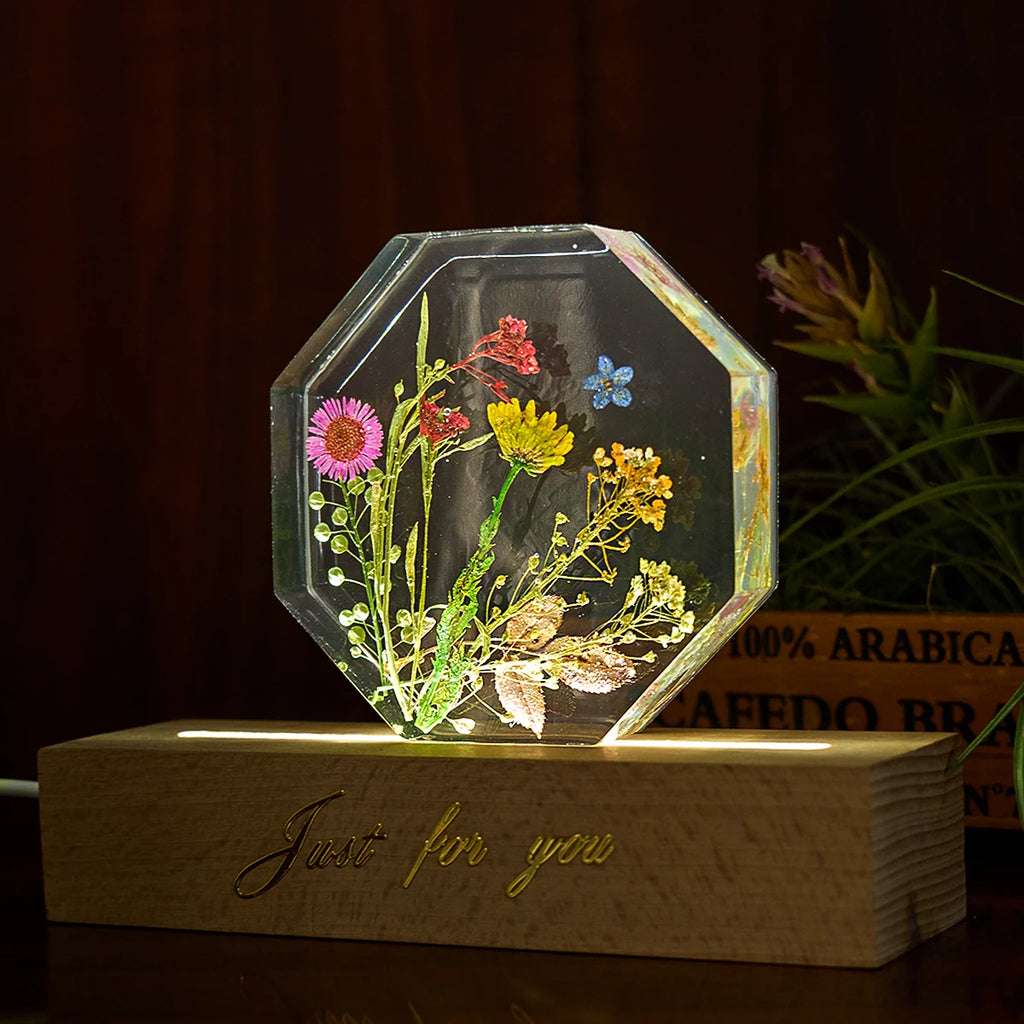 6 Cavity Deep Pour Geometric Silicone Resin Mold