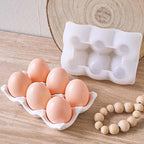 Soft Ridge Silicone Egg Tray Mold