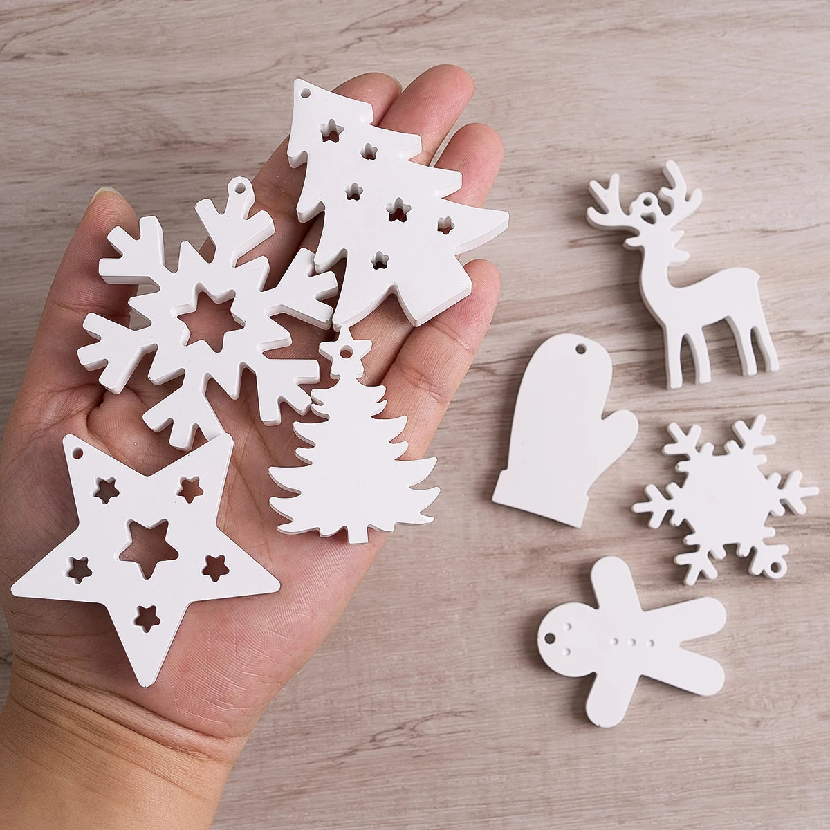 Christmas Hanging Ornaments Silicone Mold.