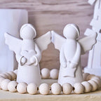 Minimalist Standing Angel Silicone Mold