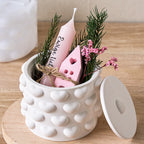 Heartloom Candle Jar with Lid Silicone Mold Set