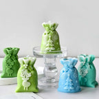 Christmas Gift Bag Candle Silicone Mold