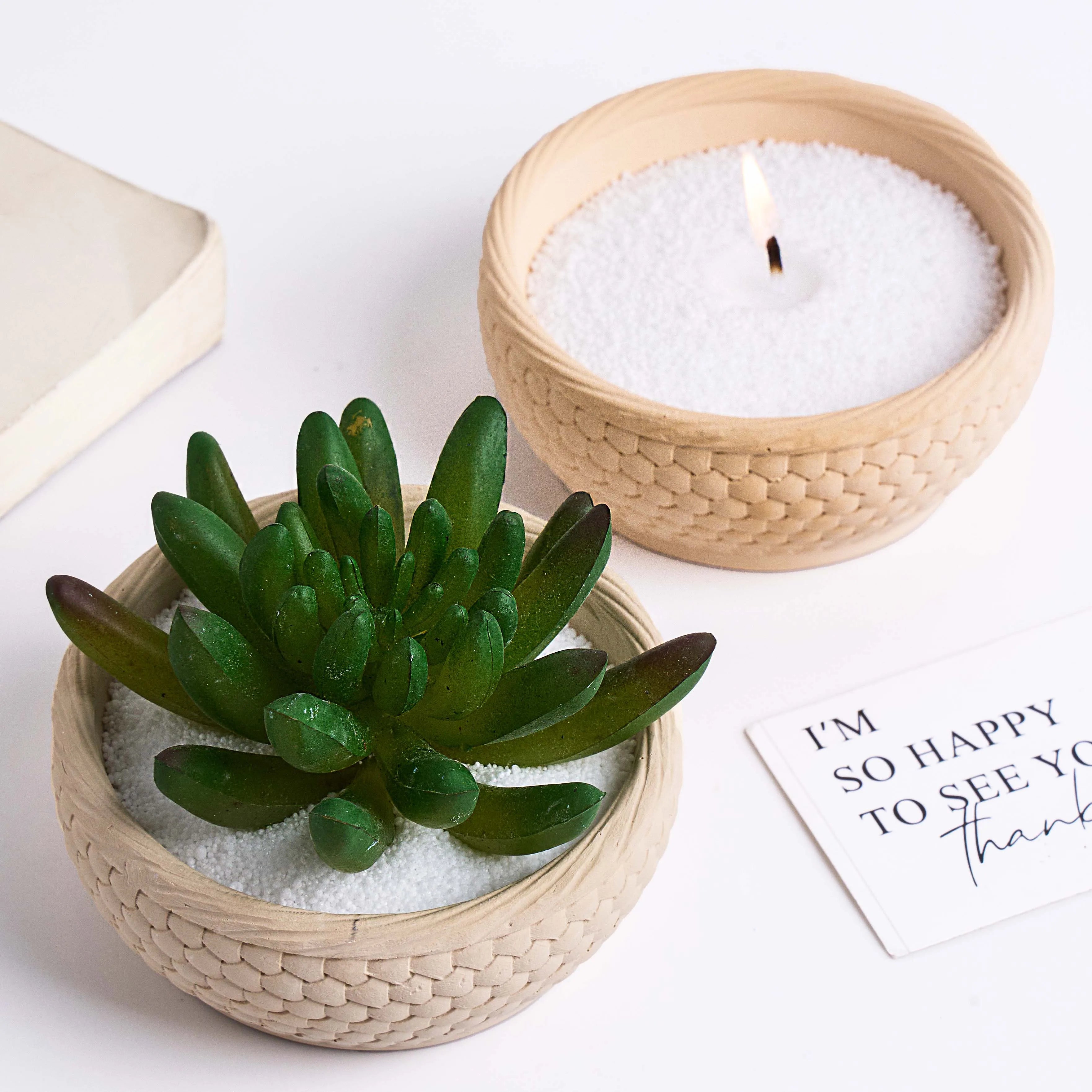 Nordic Weave Round Bowl Silicone Mold