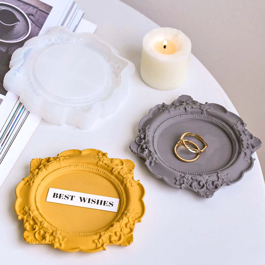 Barossi Cartouche Tray Silicone Mold