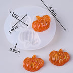 Halloween Silicone Mold Set (7pcs) – Skull, Hand, Pumpkin, Spider, Leaves