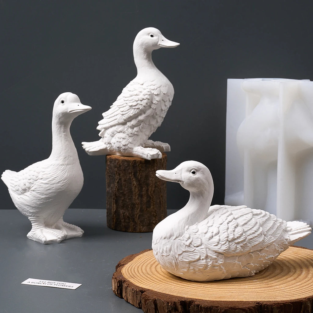 3D Duck Ornaments Silicone Mold.