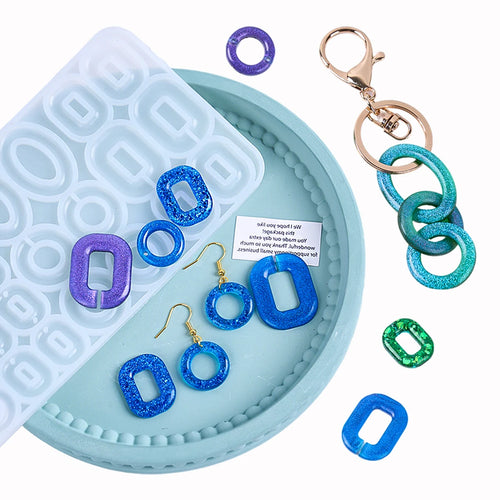 All-in-One Earring Maker Silicone Mold