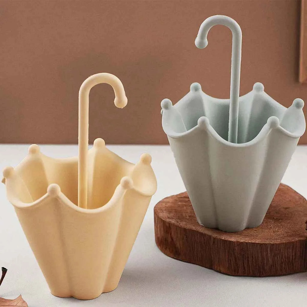 Pluvian Ribbed Umbrella Silicone Mold Set