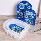 Arch Ornament Bookshelf Bookend Silicone Mold.