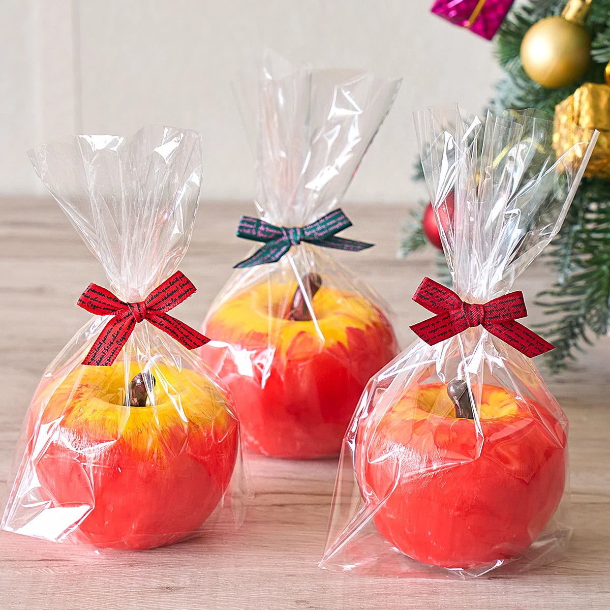 3D Apple Shaped Candle Silicone Mold