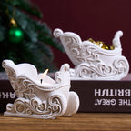 Christmas Sleigh Candle Jar Silicone Mold