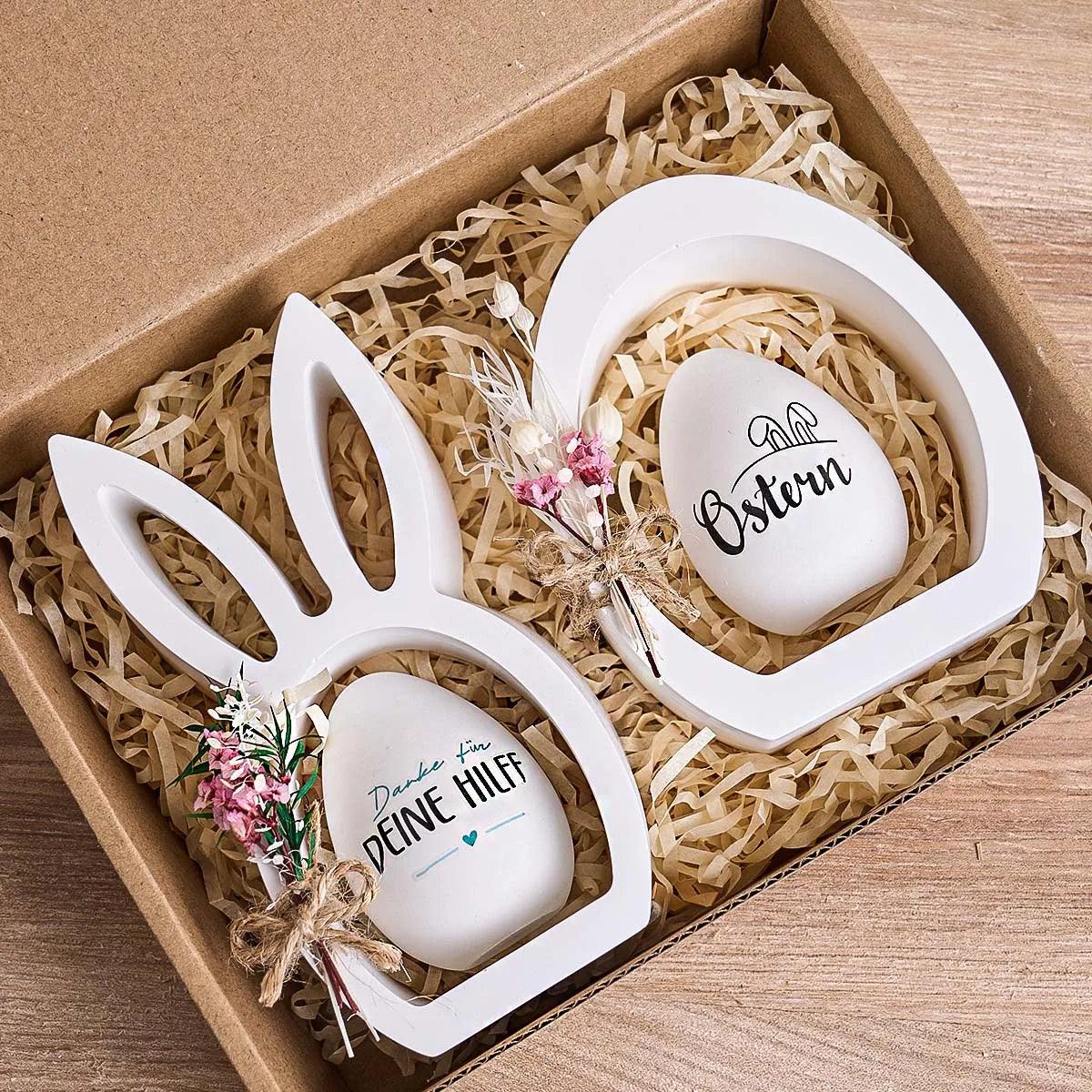 Hollow Bunny Egg Tea Light Holder Mold