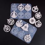 Christmas Hanging Ornament Silicone Mold Set