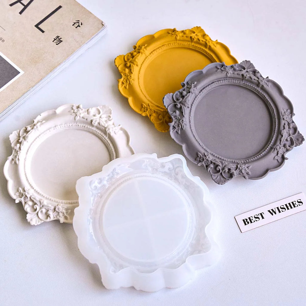 Barossi Cartouche Tray Silicone Mold