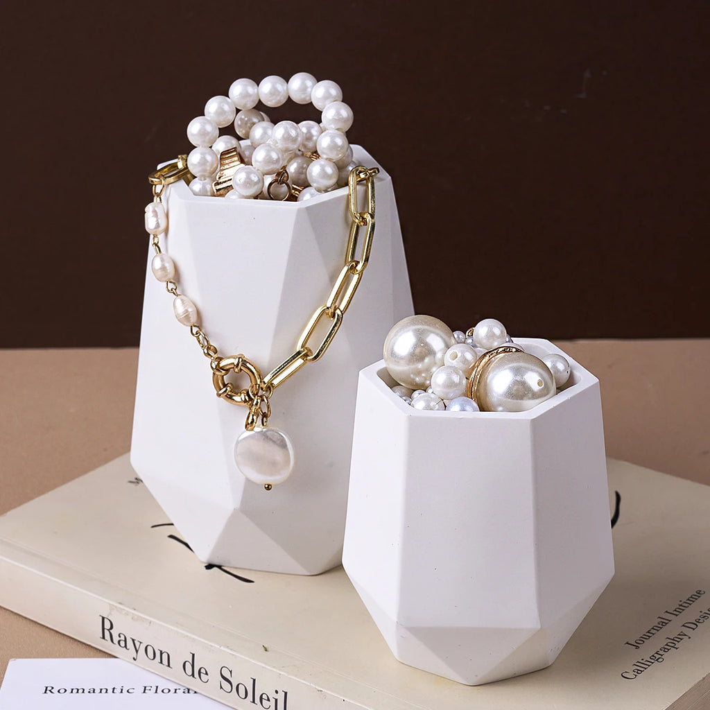 Hexagonal Candle Jar Silicone Mold