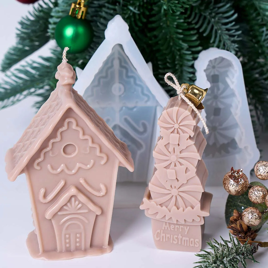 Swirlow Confection Holiday Silicone Candle Mold