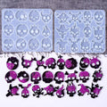 Skull Silicone Mold Set for Resin Earrings and Pendants (2pcs)