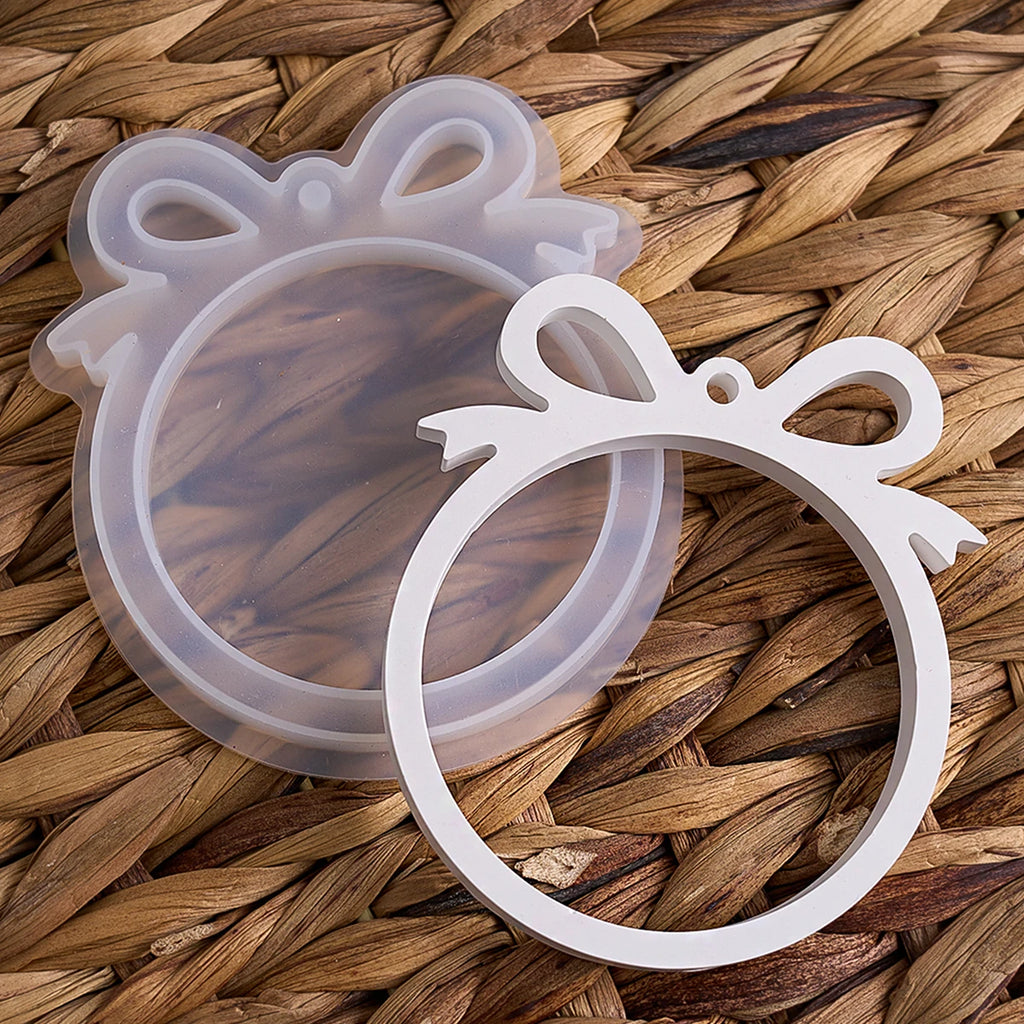 Christmas Hanging Ornaments Silicone Mold.