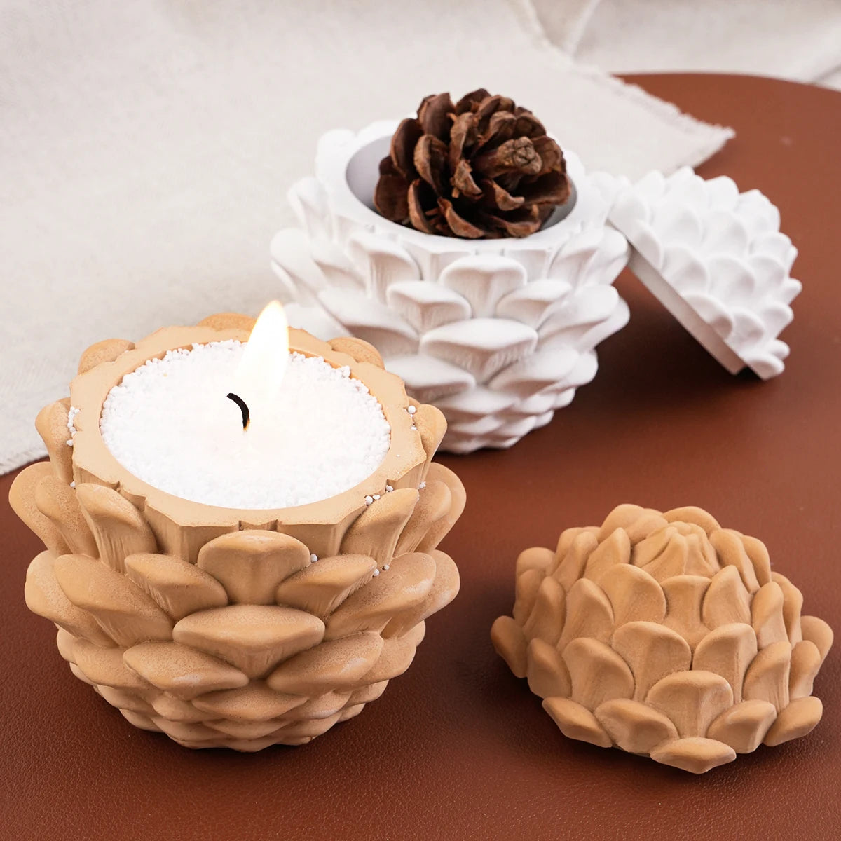 Orsa Scale Pinecone Silicone Mold