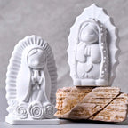 Solara Aureole Praying Girl Silicone Mold