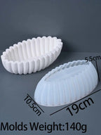 Coralun Ripple Hull Silicone Mold