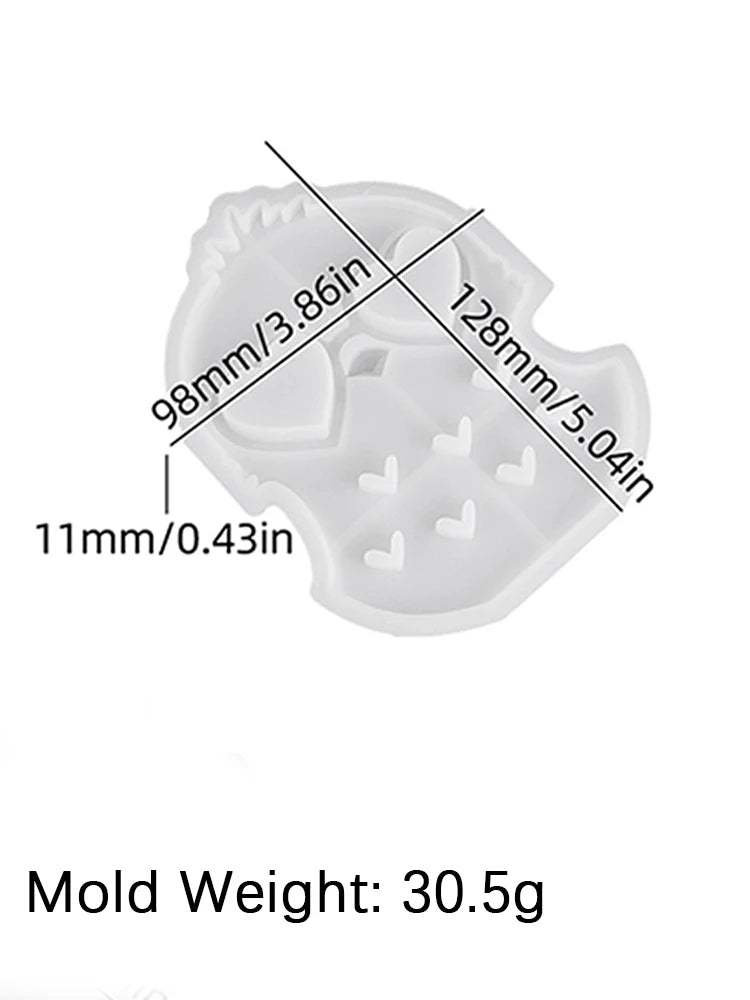 3D Cute Birds Silhouette Lamp Mold.