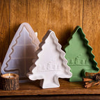 Brumel Etched Christmas Tree Dish Silicone Mold