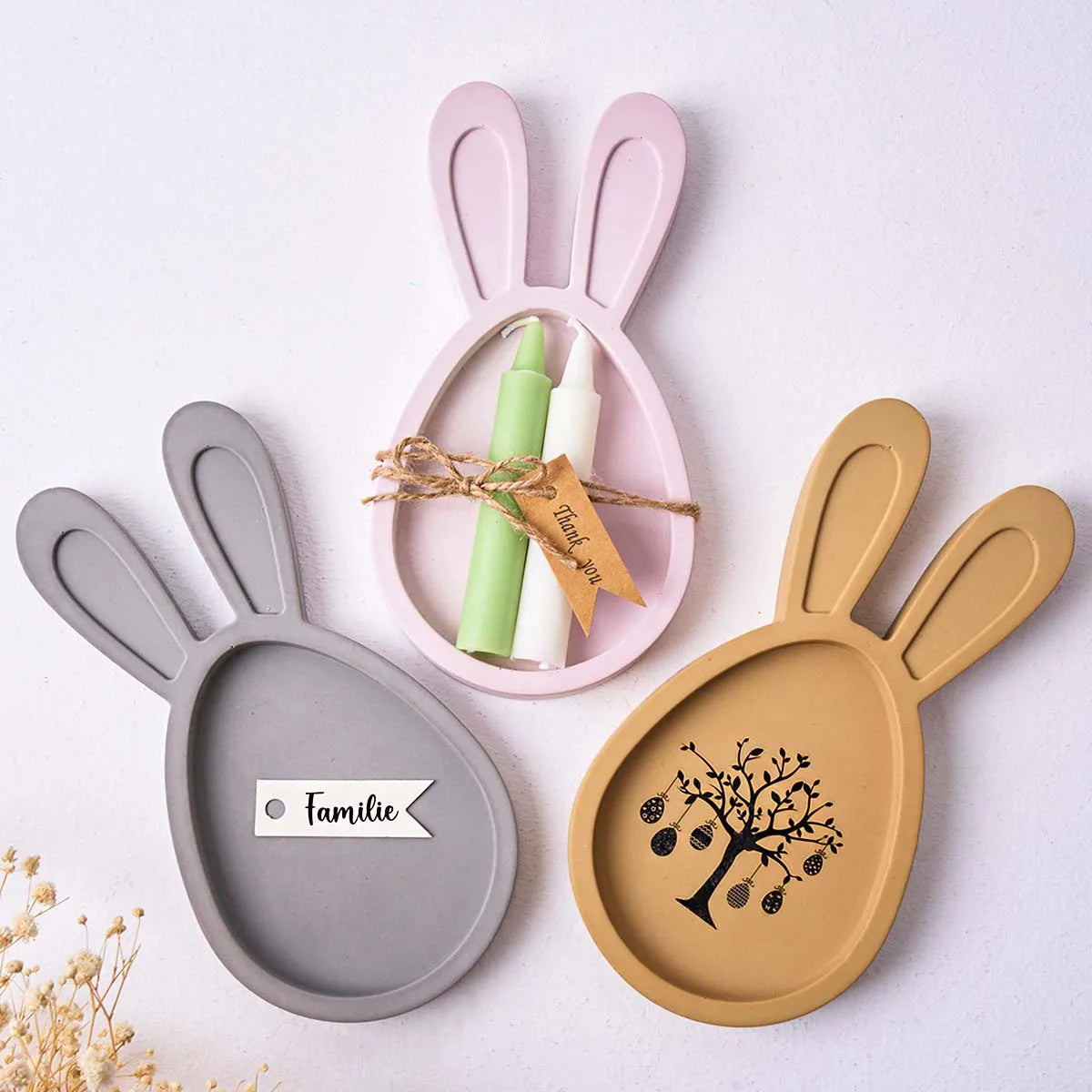 Bunny Silhouette Tray Mold