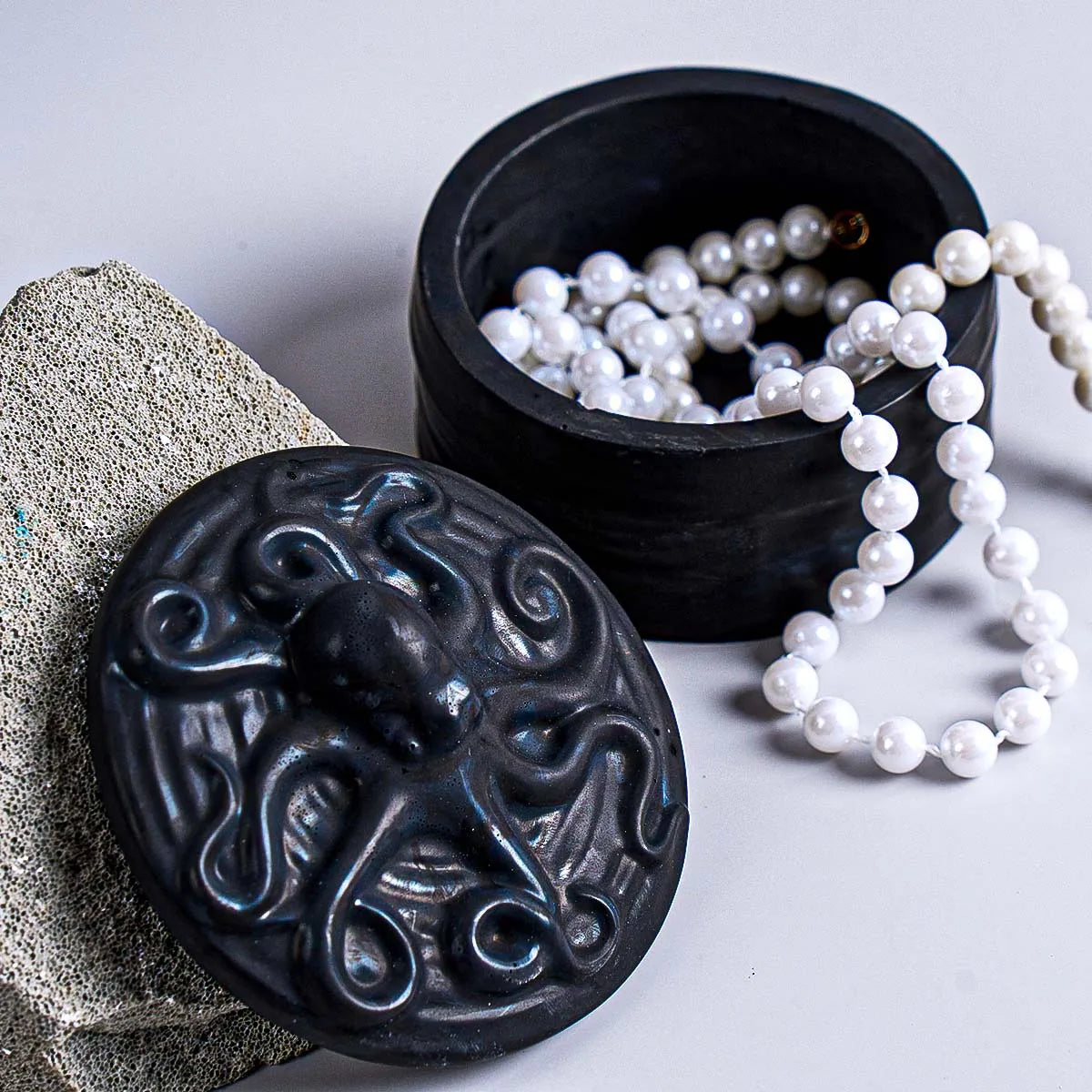 Octopus Lid Storage Jar Silicone Mold